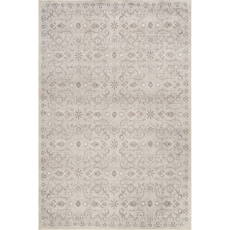 Sariyah Medallion Washable Rug | Taupe