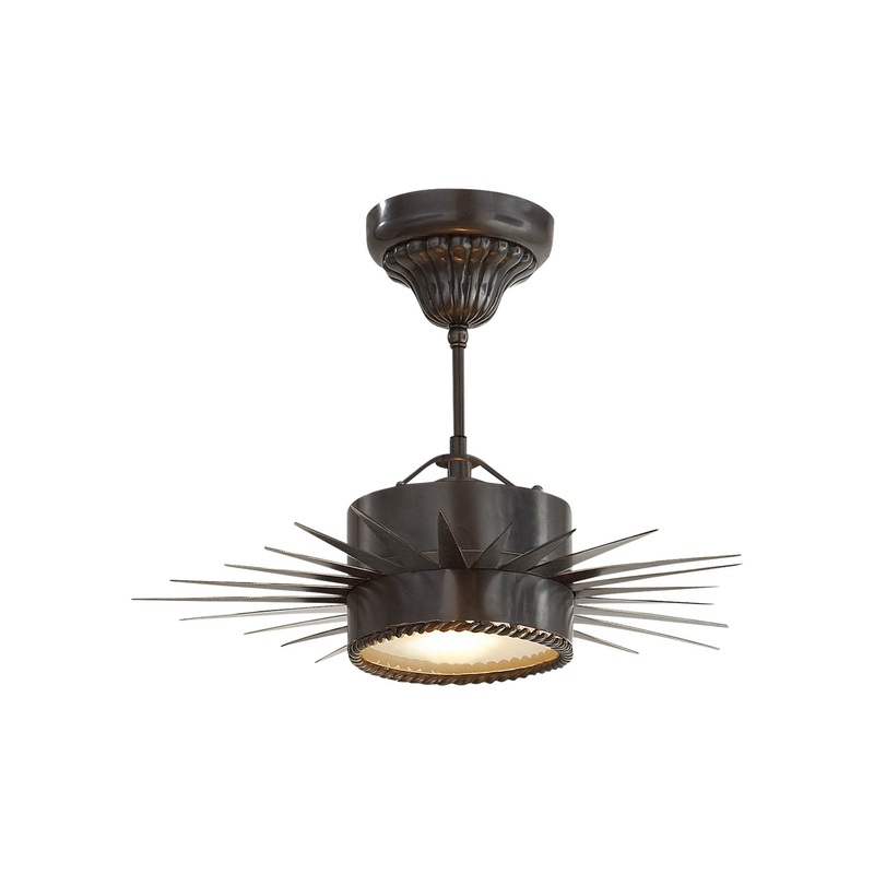 Soleil Semi Flush Ceiling Light
