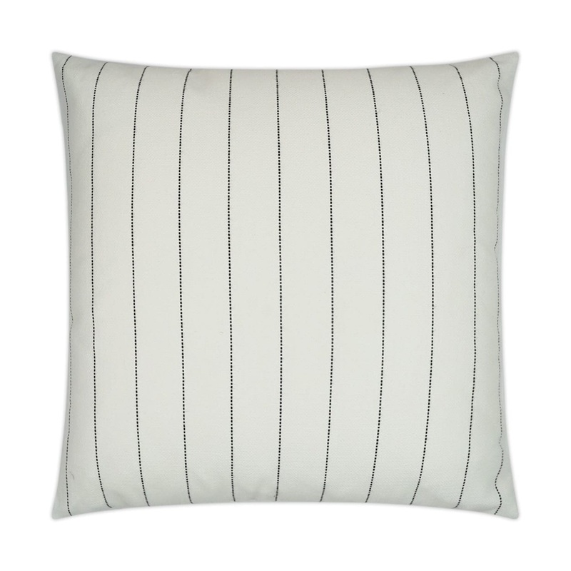 D.V. Kap 22″ x 22″ Outdoor Throw Pillow | Malibu White