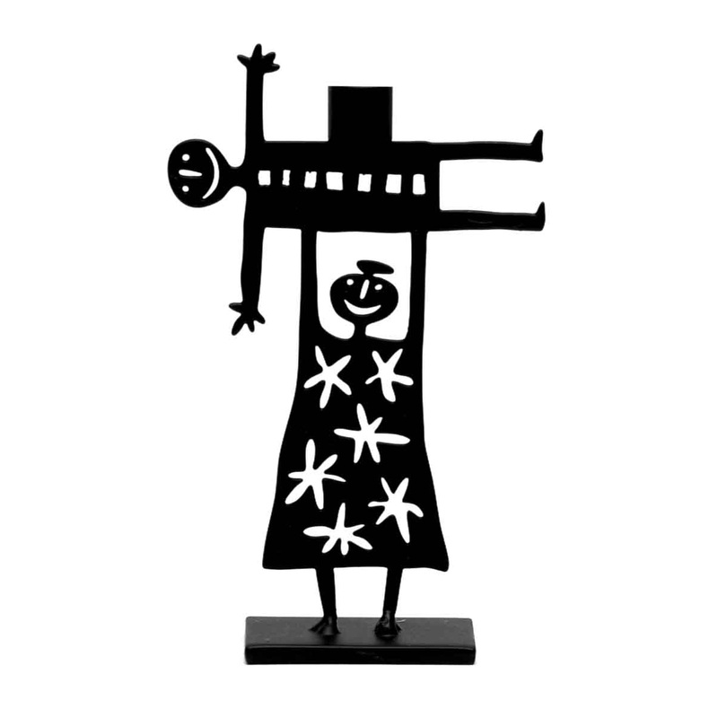 Iron The Lift Candleholder