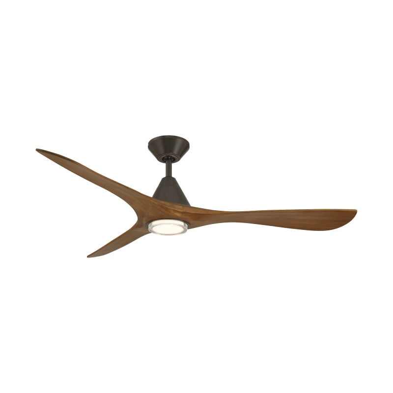 Modern Forms FR-D2504-60L Carve 60″ Outdoor Ceiling Fan with LED Light Kit