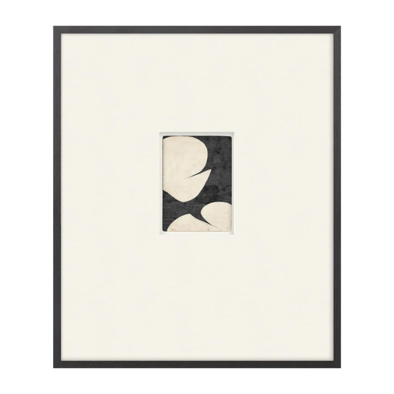 “Pebble IV” Framed Art Print