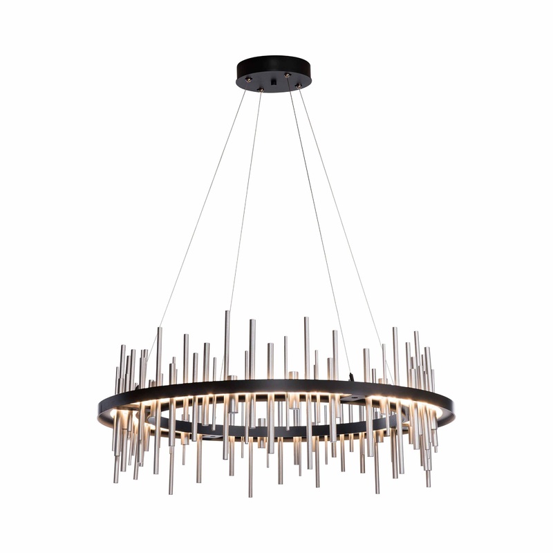 Cityscape Circular LED Pendant Light