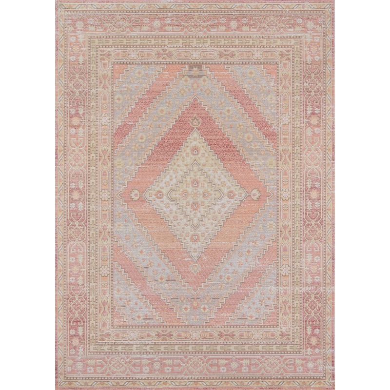 Momeni Isabella Geometric Machine Made Traditional Rectangle Indoor Area Rug