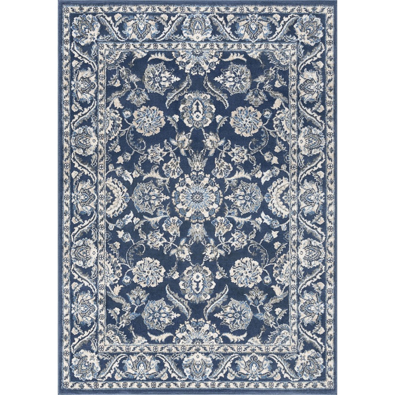 Tayse Floral Area Rug MDN47-Shiloh Traditional Cut Pile Indoor Polypropylene