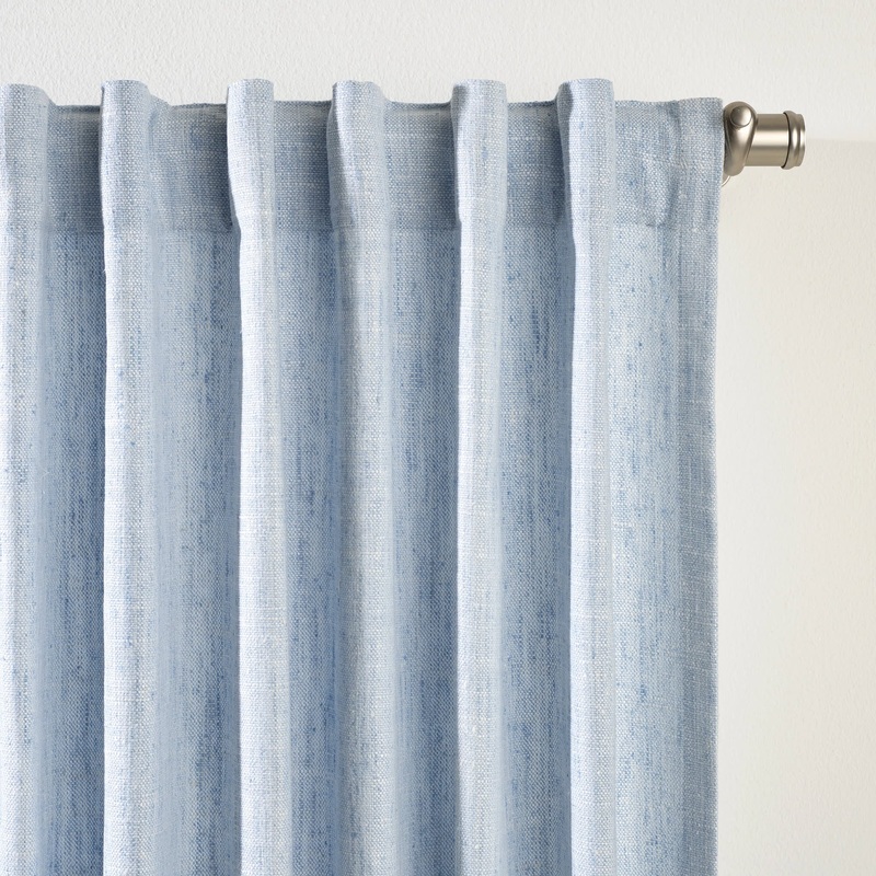 Greylock Curtain Panel | Soft French Blue