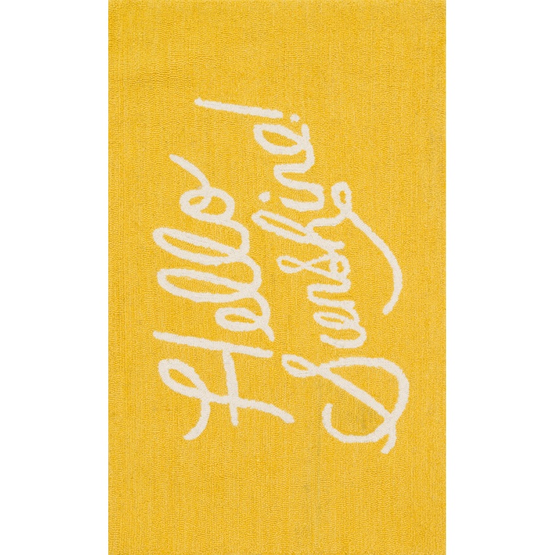 Rifle Paper Co. x Loloi Minnie Rug | Hello Sunshine Yellow