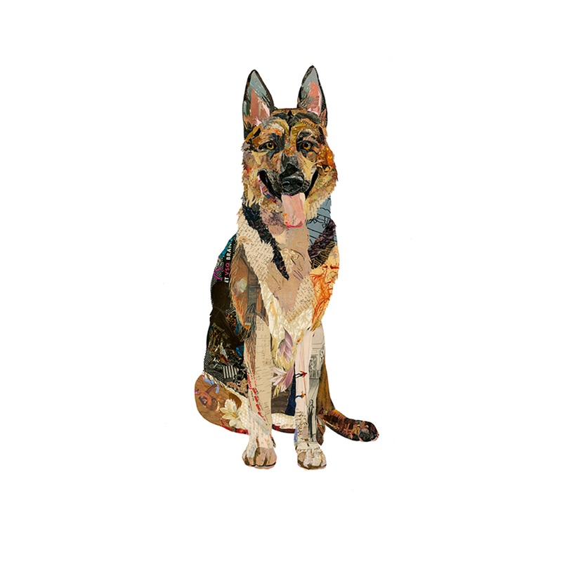 “Topper – German Shepherd” Archival Print