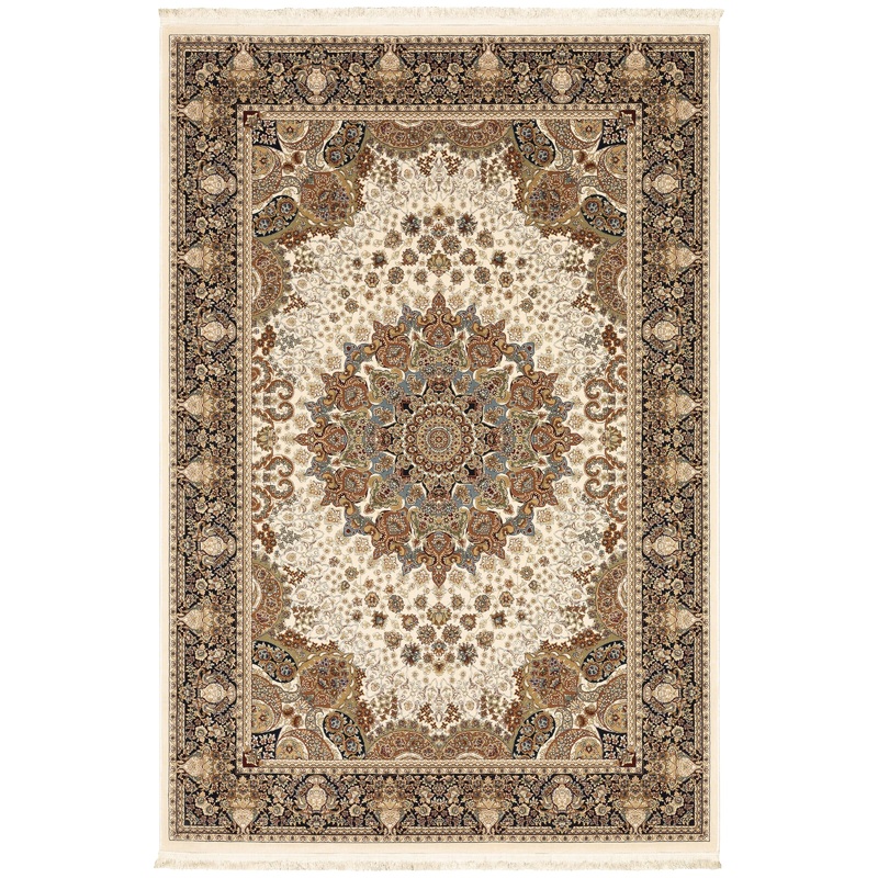 Masterpiece Ivory Multi Traditional Oriental Indoor Rug