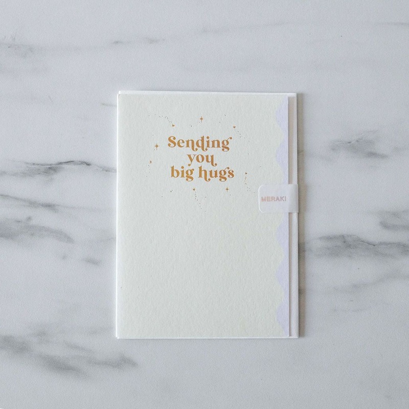 Sending Big Hugs Card