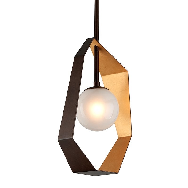 Troy Origami 1-lt 12″ LED Pendant
