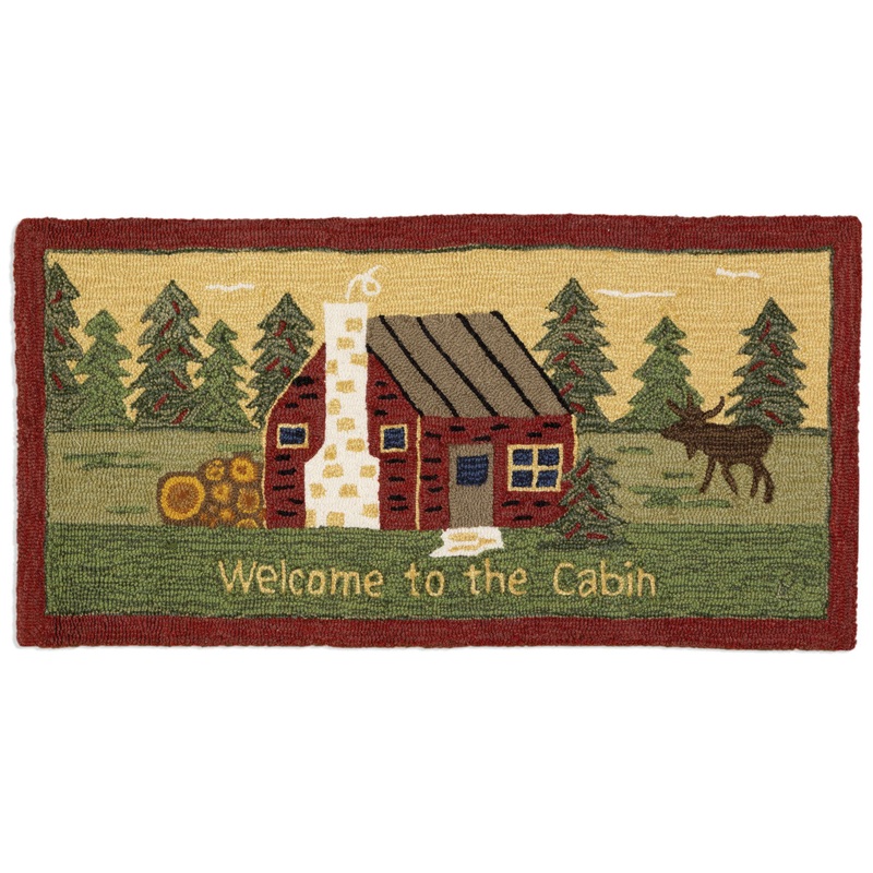 Welcome To The Cozy Cabin – 2′ x 4′