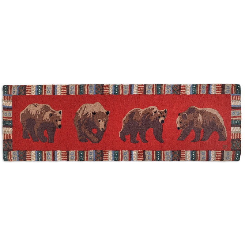 Cinnamon Bears – 2.5′ x 8′ Runner