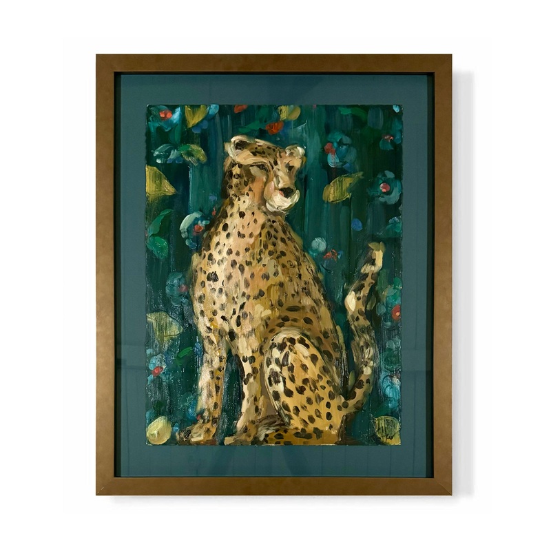 “Lilly Portrait Sitting No. 3”