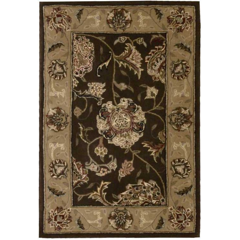 Nourison Nourison 2000 2′ x 3′ Brown Traditional Indoor Rug