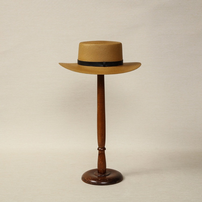 Straw plowman hat