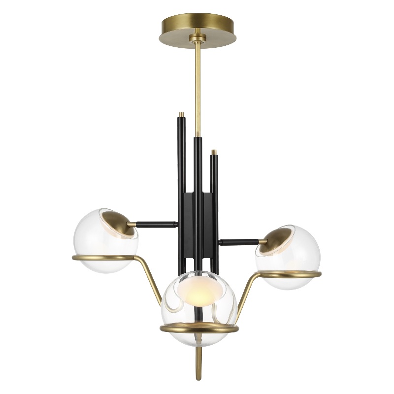 Visual Comfort 700TDCRBY3 Crosby 3-lt 26″ LED Pendant