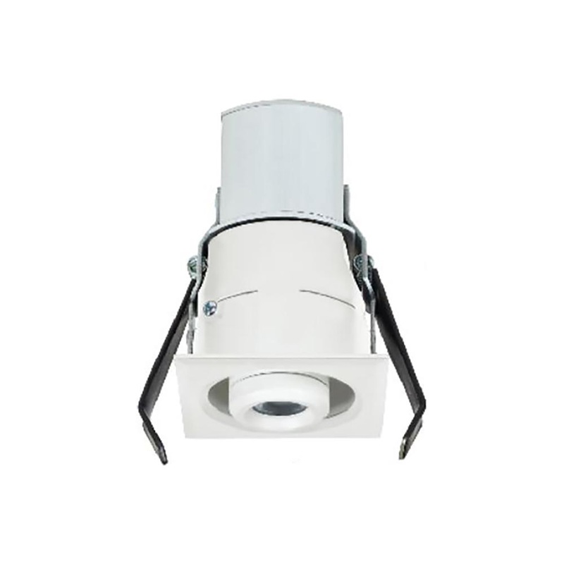 ENTRA Niche 2-Inch Square LED Adjustable Downlight Recessed Housing