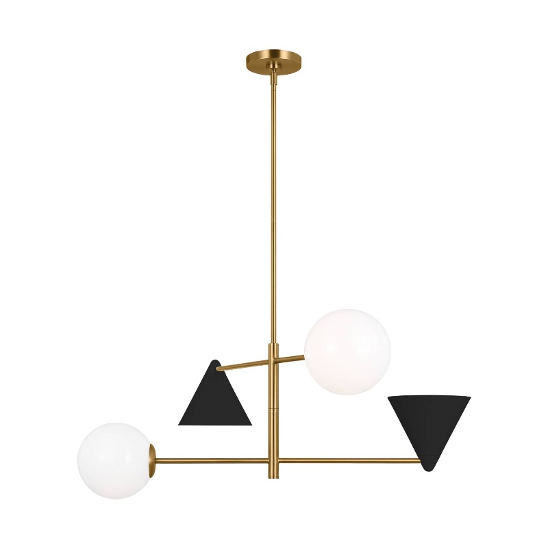 Visual Comfort AEC1104 Cosmo 4-lt 36″ Chandelier