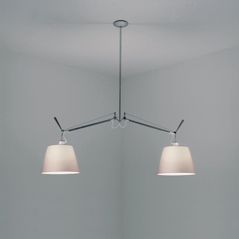 Artemide Tolomeo 10″ Double Shade Suspension Light