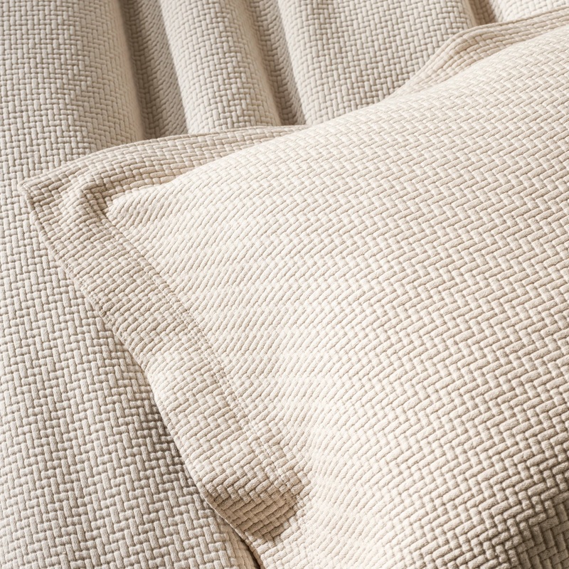 Interlaken Matelasse Sham | Sand