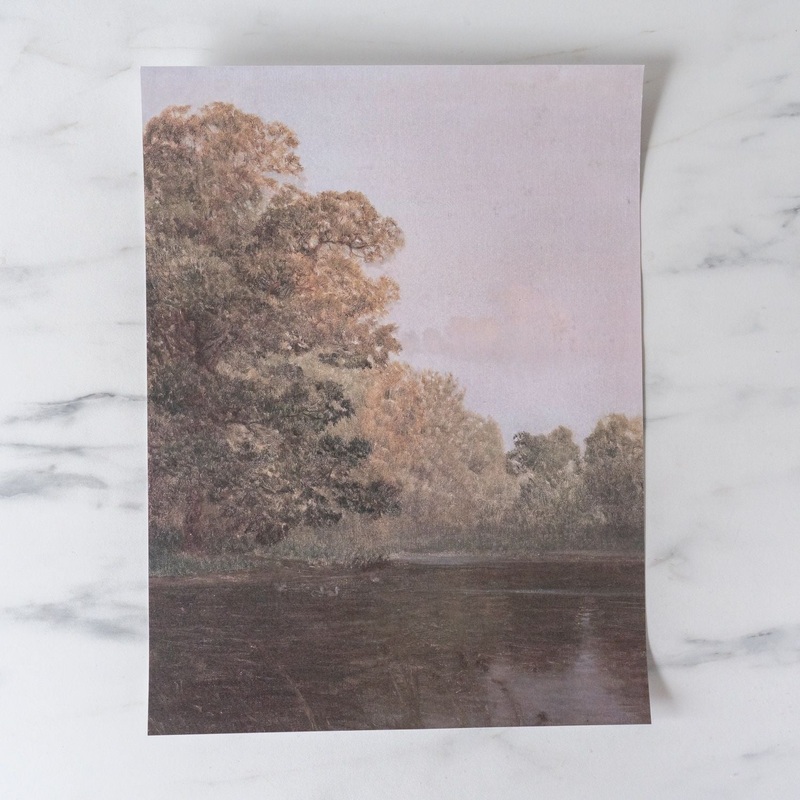 “Vintage Dewy Morning” Art Print
