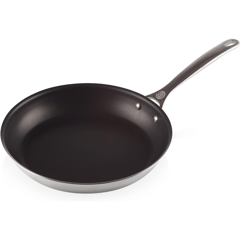Le Creuset Tri-Ply Stainless Steel 12″ Nonstick Fry Pan