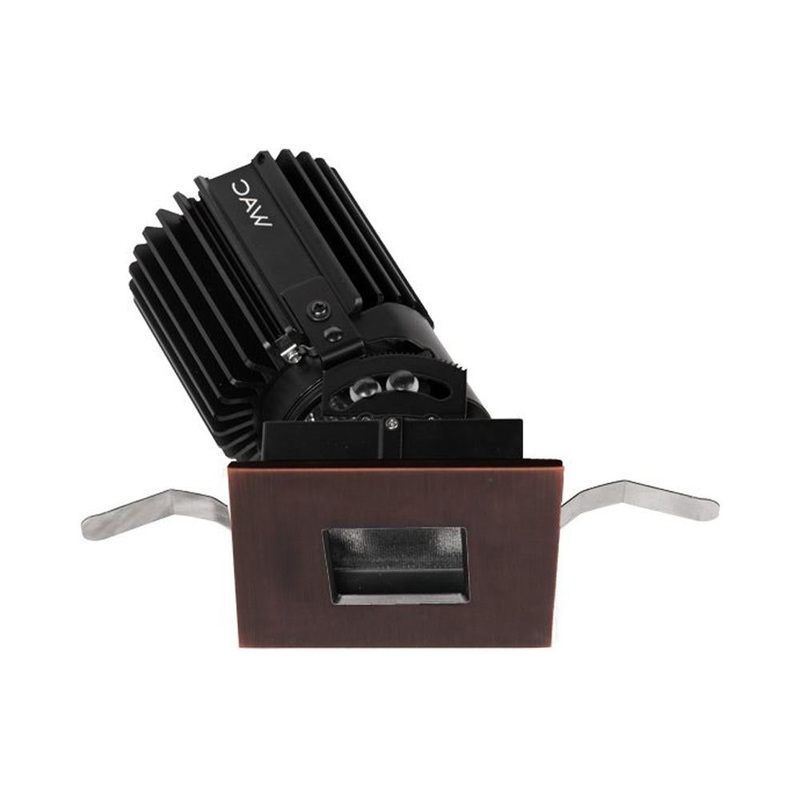 Volta 2 Inch Square Pinhold Adjustable LED Recessed Trim
