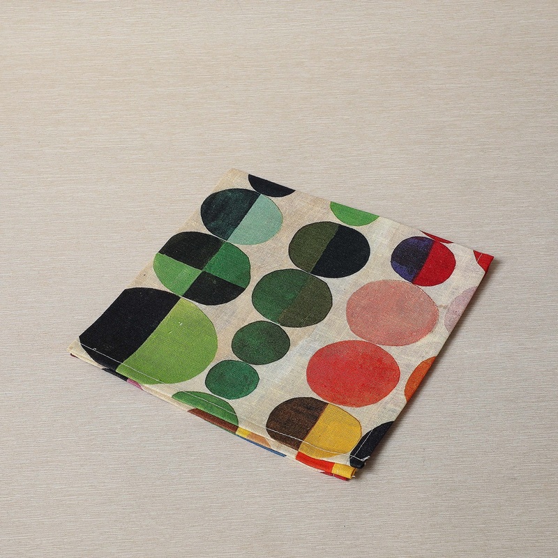 Abstract pattern napkin