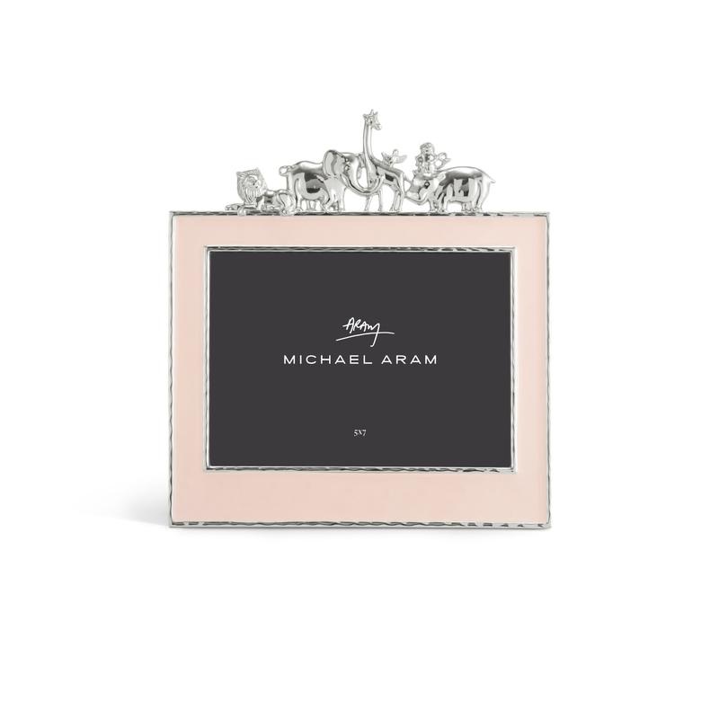 Michael Aram Animals Frame, Pink, 5×7