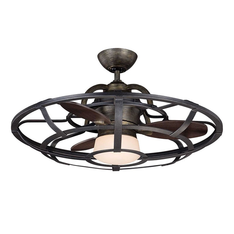 Savoy House 26-9536-FD Alsace 26″ Fan D’lier with Light Kit