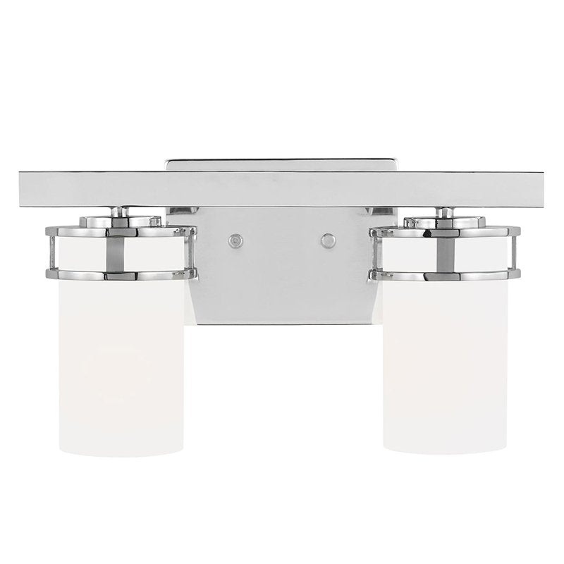 Generation 4421602EN3 Robie 2-lt 15″ LED Wall / Bath Sconce