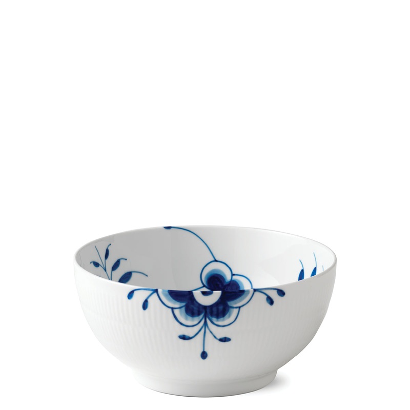 Blue Fluted Mega Serving Bowl (13 Cups)