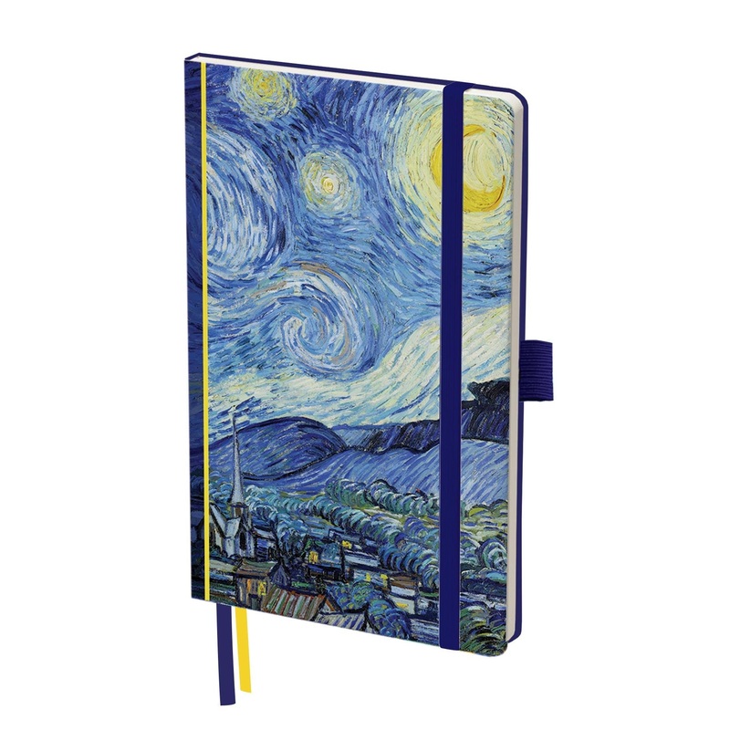 Dot Grid Artist Bullet Journal – van Gogh Starry Night