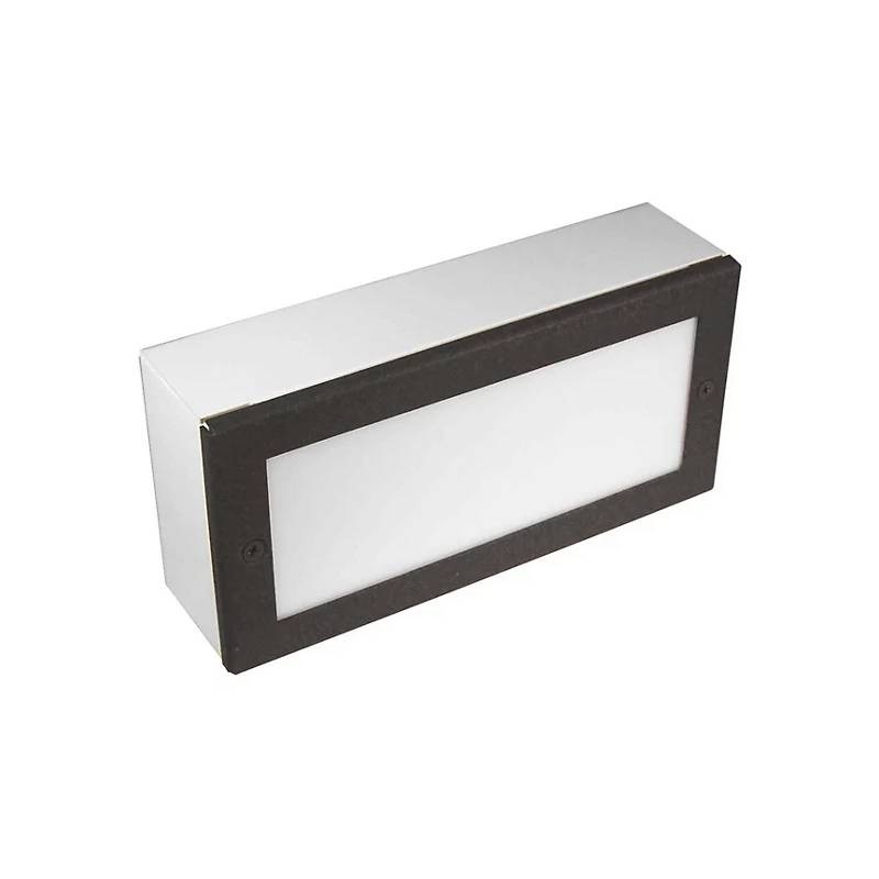 Focus Industries SL44LED 8″ 2W Rectangle LED Paver Light, 3000K, 12V