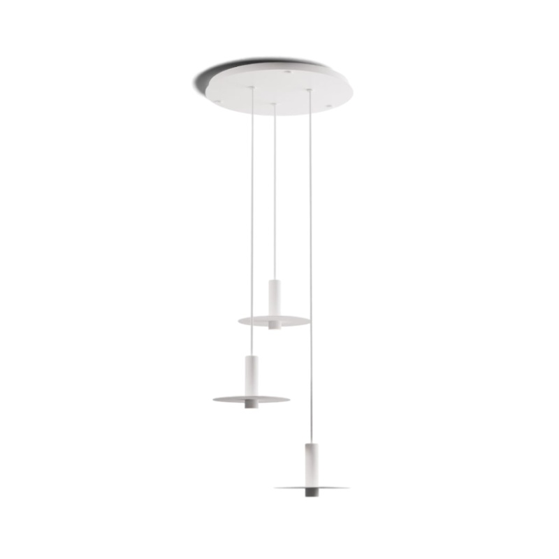 Koncept CMP-C3-S-06 Combi LED Pendant, Metal Plate