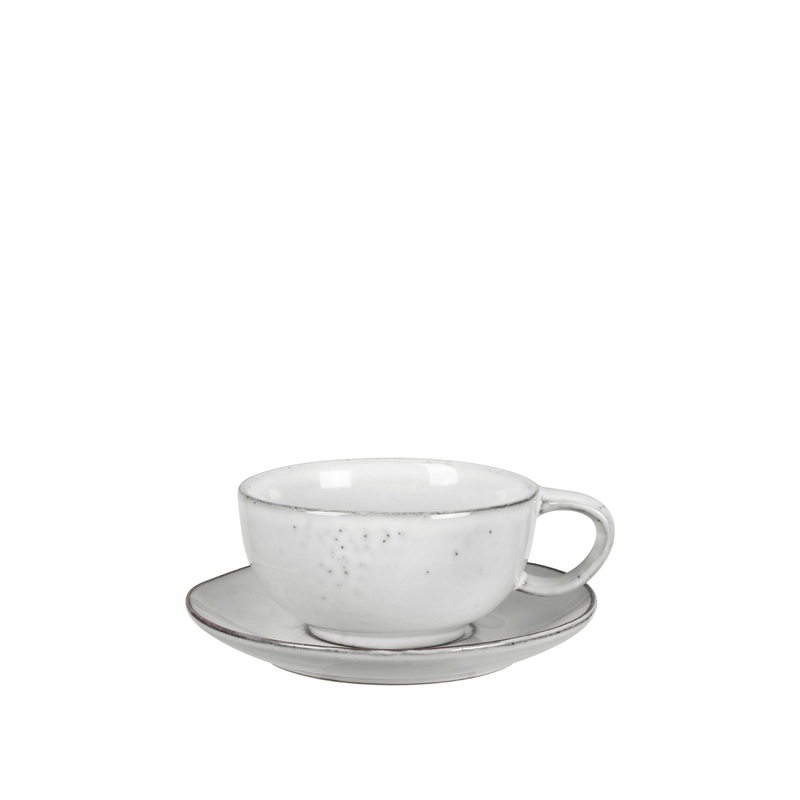 Nordic Sand Tea Cup And Saucer