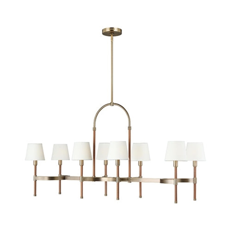 Visual Comfort LC1028 Katie 8-lt 49″ Linear Chandelier