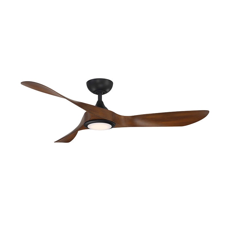 WAC F-074L Swirl 54″ Smart Ceiling Fan with LED Light Kit