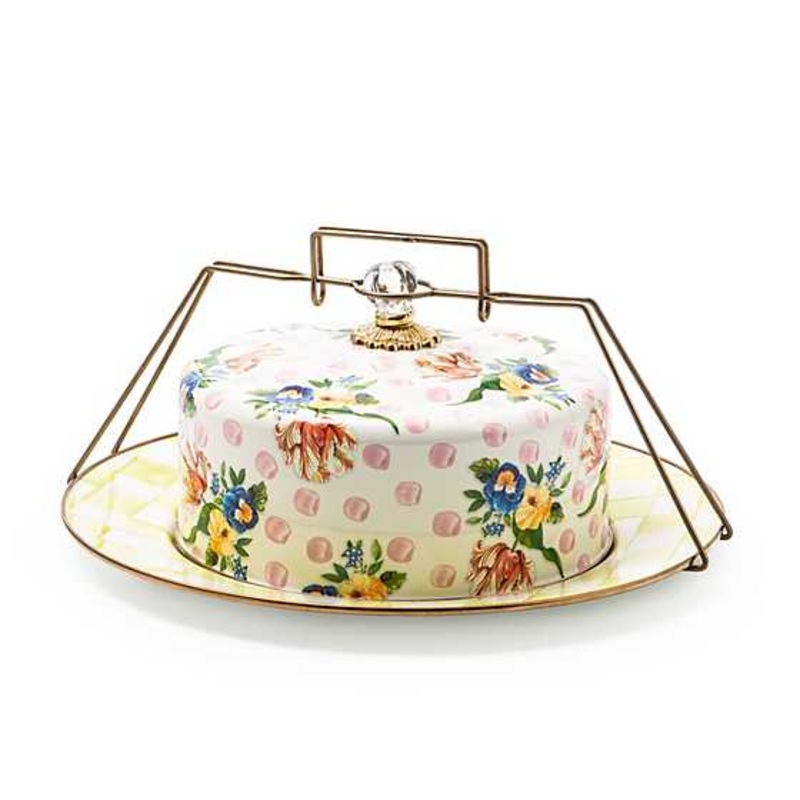 Wildflower Cake Carrier – Pink
