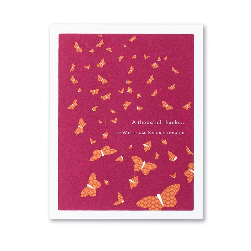 A thousand Thanks – Appreciation