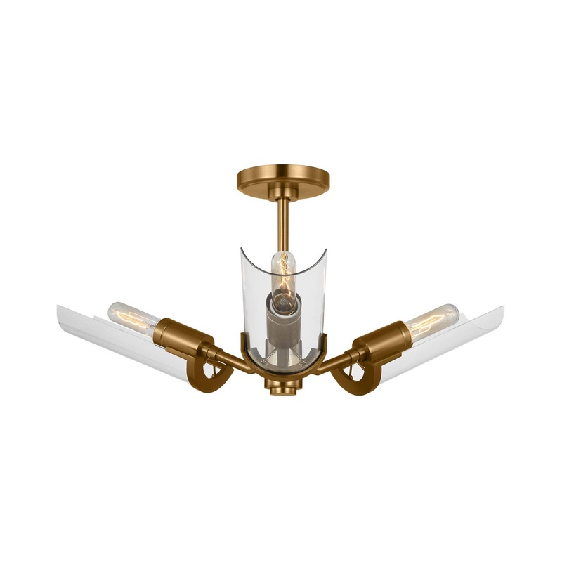 Mezzo Semi-Flush Mount Ceiling Light
