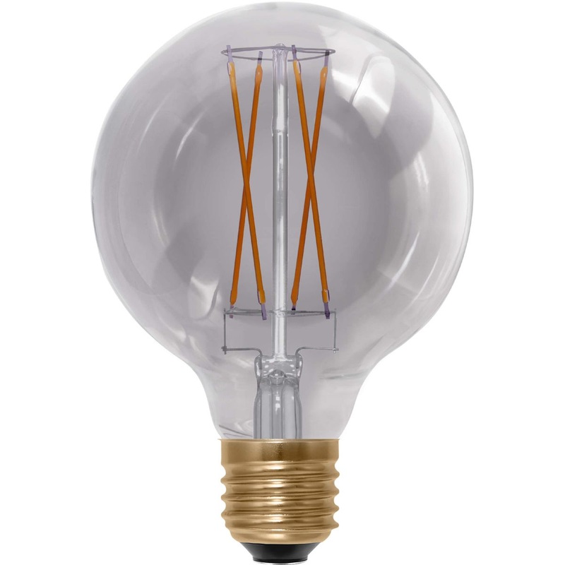 Segula Vintage LED Globe E27 G95 Smokey Grey – 220lm 1900K- Dimmable