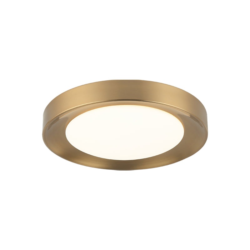 Matteo M10002 Essene 1-lt 15″ LED Flush Mount