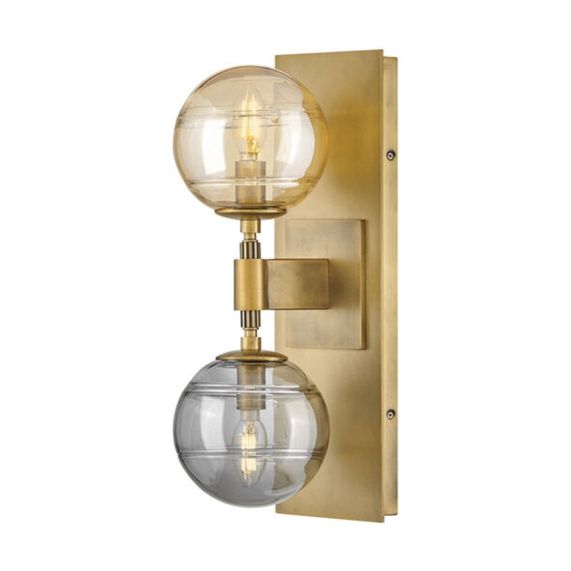Fredrick Ramond FR30502 Oberon 2-lt 18″ Tall LED Wall Sconce