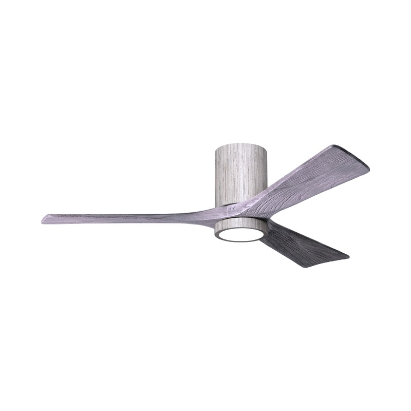 Irene IR3HLK 52-Inch Indoor / Outdoor LED Flush Mount Ceiling Fan