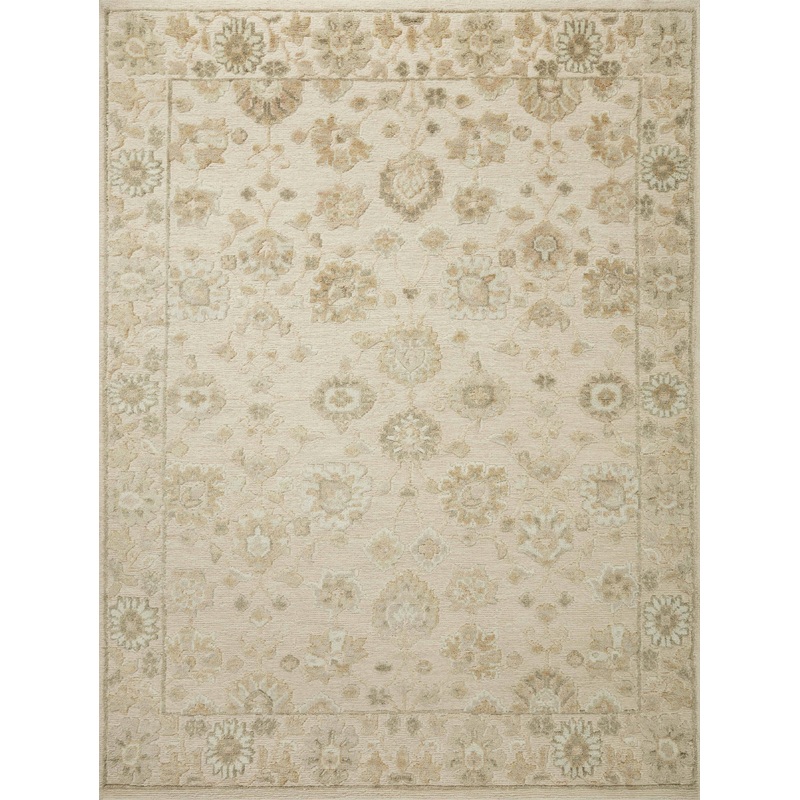 Magnolia Home by Joanna Gaines x Loloi, Ingrid Rug | Natural and Sage ING-02