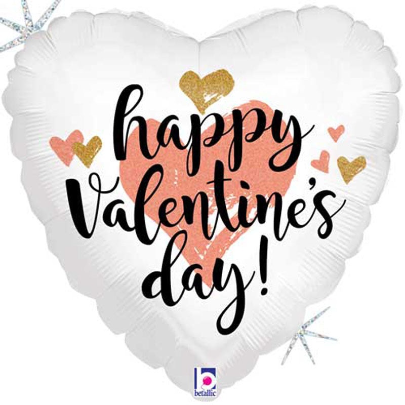 Rose Gold Valentine Balloon