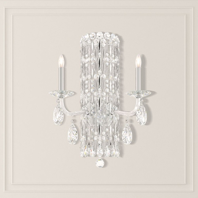 Schonbek RS8332 Sarella 2-lt 23″ Tall Wall Sconce