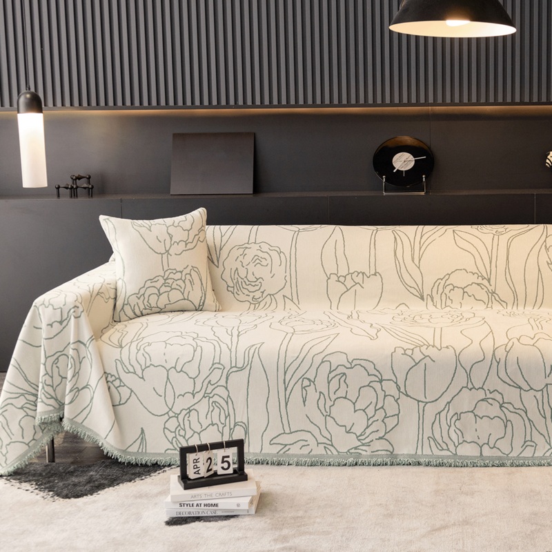 Wildflower Doodles Sofa Cover